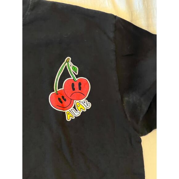 Alab Sometimes Apples Moody World T-Shirt Mens L - Picture 3 of 4